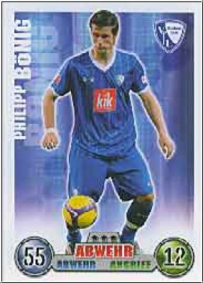 Fussball 2009 Topps Match Attax - No 43 - Philipp Bönig