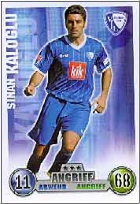 Soccer 2009 Topps Match Attax - No 51 - Sinan Kaloglu