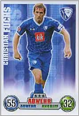 Soccer 2009 Topps Match Attax - No 39 - Christian Fuchs