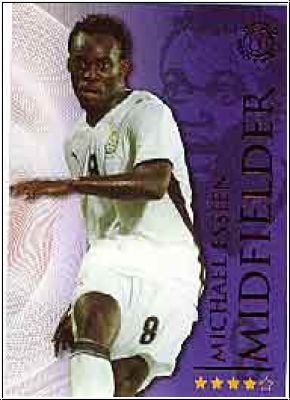 Soccer 2009 futera World Football - No 206 - Michael Essien