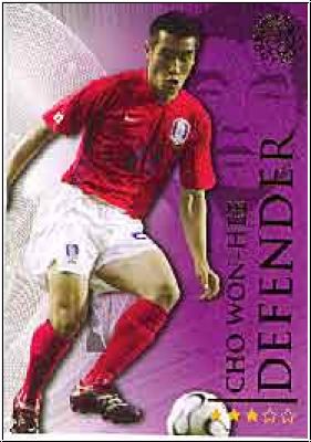 Fussball 2009 futera World Football - No 168 - Cho Won-Hee