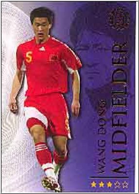 Soccer 2009 futera World Football - No 201 - Wang Dong