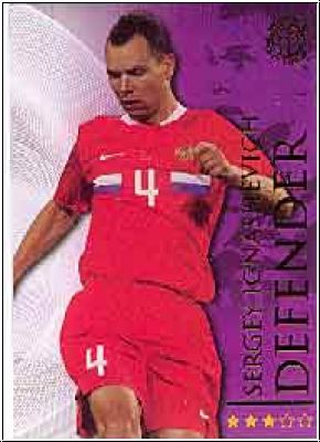 Soccer 2009 futera World Football - No 109 - S. Ignashevich