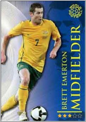 Soccer 2009 futera World Football - No 205 - Brett Emerton