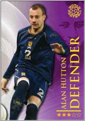 Soccer 2009 futera World Football - No 107 - Alan Hutton