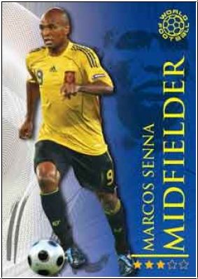 Soccer 2009 futera World Football - No 269 - Marcos Senna