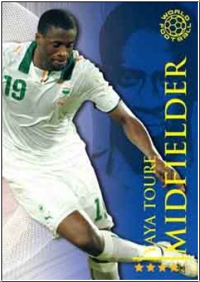 Soccer 2009 futera World Football - No 277 - Yaya Toure