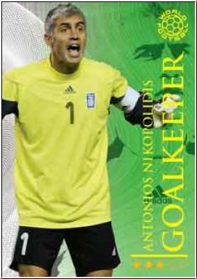 Soccer 2009 futera World Football - No 042 - A. Nikopolidis