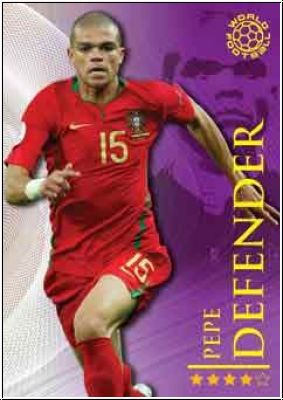 Soccer 2009 futera World Football - No 144 - Pepe