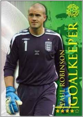 Fussball 2009 futera World Football - No 051 - Paul Robinson