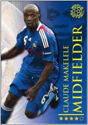 Soccer 2009 futera World Football - No 241 - Claude Makelele