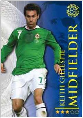 Fussball 2009 futera World Football - No 217 - Keith Gillespie