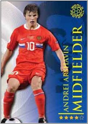 Soccer 2009 futera World Football - No 181 - Andrei Arshavin