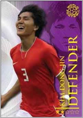 Soccer 2009 futera World Football - No 092 - Kim Dong Jin