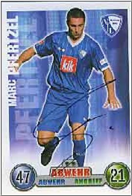 Fussball 2009 Topps Match Attax - Marc Pfertzel