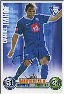 Soccer 2009 Topps Match Attax - Daniel Imhof