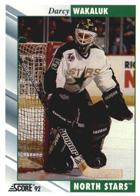 NHL 1992 / 93 Score - No 313 - Darcy Wakaluk