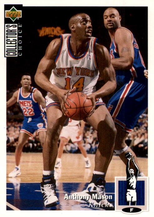 NBA 1994-95 Collector's Choice International German - No 314 - Anthony Mason