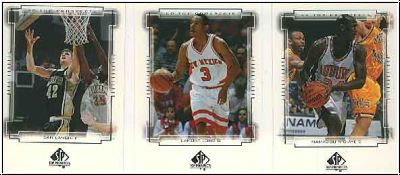 NBA 2000 SP Top Prospects - kompletter Satz No 1 - 45 ohne Famous Firsts Karten