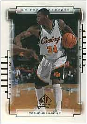 NBA 2000 SP Top Prospects Future Glory - No F9 - Desmond Mason