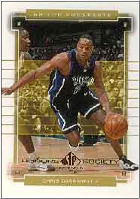 NBA 2000 SP Top Prospects Honors Society - No H4 - Chris Carrawell