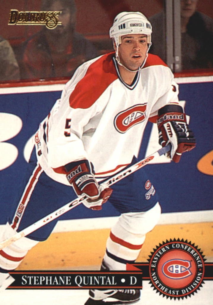 NHL 1995 / 96 Donruss - No 314 - Stephane Quintal