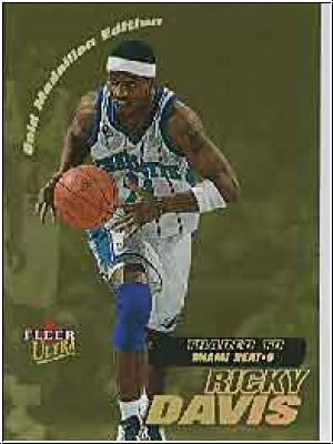 NBA 2000 / 01 Ultra Gold Medallion - No 83G - Ricky Davis