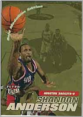 NBA 2000 / 01 Ultra Gold Medallion - No 23G - S. Anderson