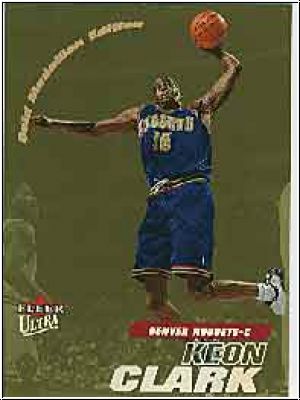 NBA 2000 / 01 Ultra Gold Medallion - No 84G - Keon Clark