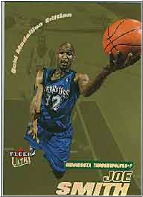 NBA 2000 / 01 Ultra Gold Medallion - No 64G - Joe Smith