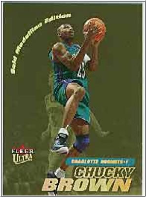 NBA 2000 / 01 Ultra Gold Medallion - No 167G - Chucky Brown