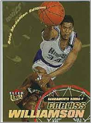 NBA 2000 / 01 Ultra Gold Medallion - No 149G - C. Williamson