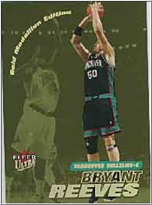 NBA 2000 / 01 Ultra Gold Medallion - No 200G - Bryant Reeves