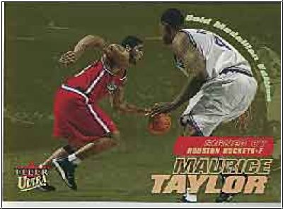 NBA 2000 / 01 Ultra Gold Medallion - No 146G - Maurice Taylor