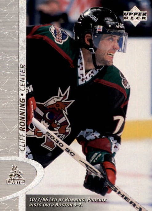NHL 1996 / 97 Upper Deck - No 315 - Cliff Ronning