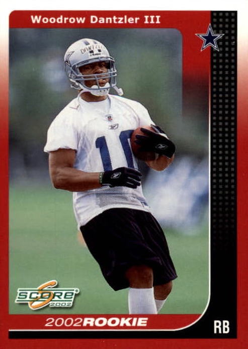 NFL 2002 Score - No 316 - Woodrow Dantzler III