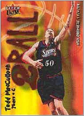 NBA 2000/01 Ultra Two Ball - No 5 of 15 TB - Todd MacCulloch