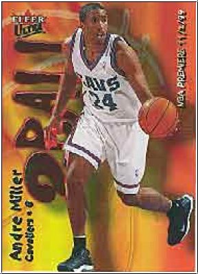 NBA 2000/01 Ultra Two Ball - No 6 of 15 TB - Andre Miller