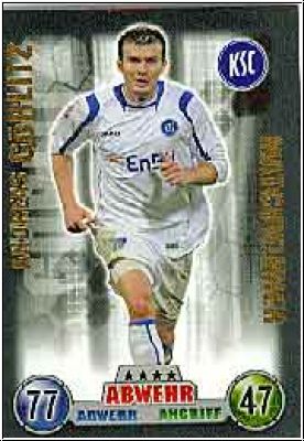 Fussball 2009 Topps Match Attax - No 356 - Andreas Görlitz