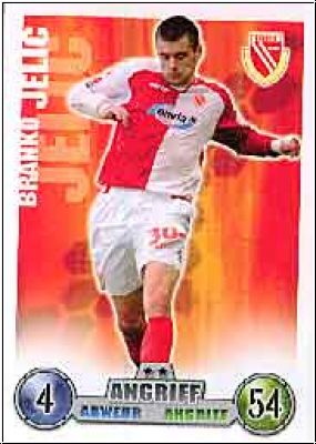 Soccer 2009 Topps Match Attax - No 85 S - Branko Jelic