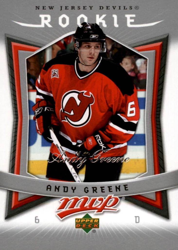 NHL 2007-08 Upper Deck MVP - No 317 - Andy Greene