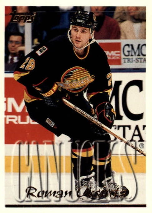 NHL 1995 / 96 Topps - No 317 - Roman Oksiuta
