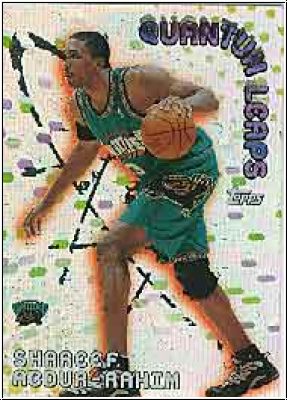 NBA 2000 / 01 Topps Quantum Leaps - No QL4 - Shareef Abdur-Rahim