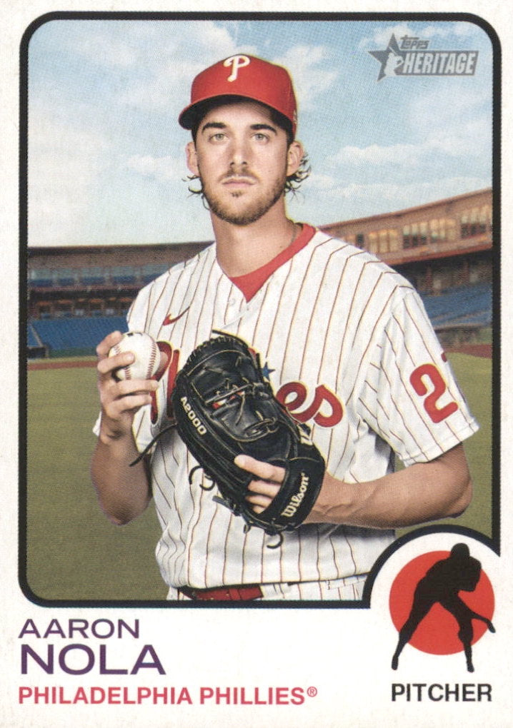 MLB 2022 Topps Heritage - No 319 - Aaron Nola