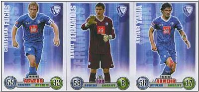 Soccer 2009 Topps Match Attax - VFL Bochum complete set with club logo