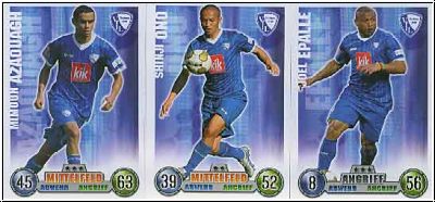 Soccer 2009 Topps Match Attax - VFL Bochum complete set with club logo