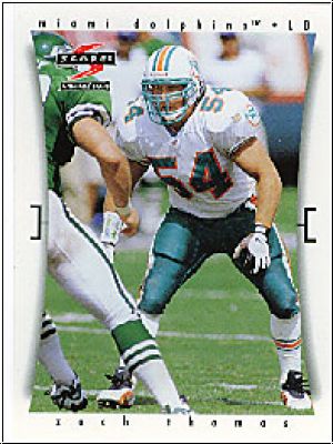 NFL 1997 Score - No. 257 - Zach Thomas