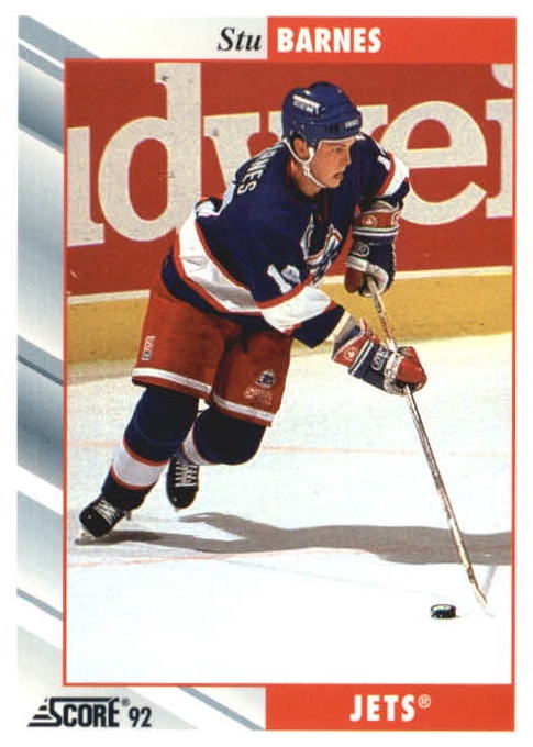 NHL 1992 / 93 Score - No 319 - Stu Barnes