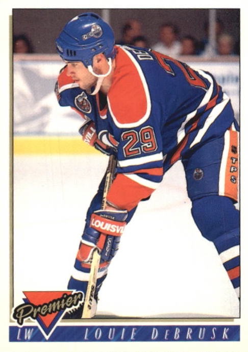 NHL 1993-94 OPC Premier - No 319 - Louie DeBrusk