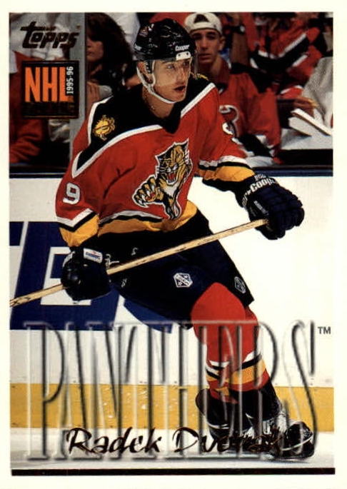 NHL 1995 / 96 Topps - No 319 - Radek Dvorak